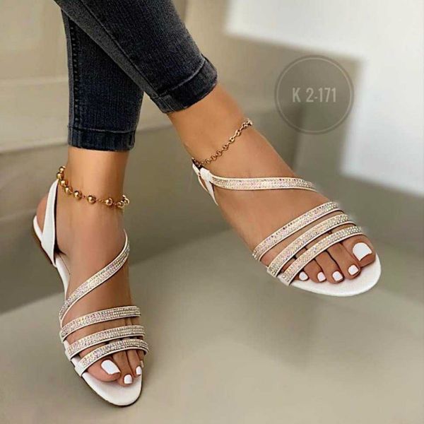 woman comfortable flat bottom hollow rhinestone sandals women's open toe casual beach shoes women classic footwear, Black
woman comfortable flat bottom hollow rhinestone sandals women's open toe casual beach shoes women classic footwear, Black