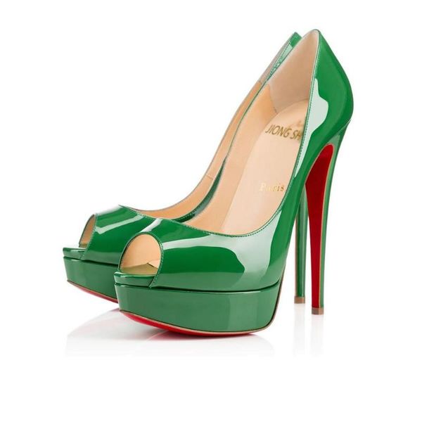 2020 red bottom fashion high heels patent leather women party wedding triple spikes pointed toes pumps dress shoes with box a88, Black
2020 red bottom fashion high heels patent leather women party wedding triple spikes pointed toes pumps dress shoes with box a88, Black