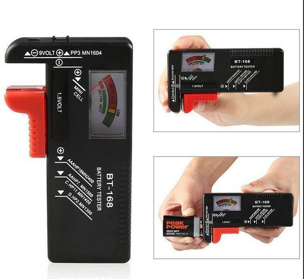 bt168 aa / aaa / c / d / 9v / 1,5в универсальная клетка кнопки батареи цвет закодированных метр показывает volt тестер checker bt168 питания
bt168 aa / aaa / c / d / 9v / 1,5в универсальная клетка кнопки батареи цвет закодированных метр показывает volt тестер checker bt168 питания