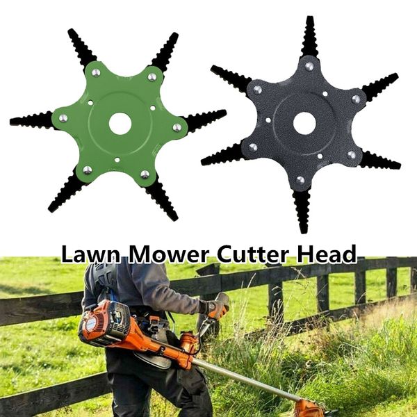 lawn mower accessory 6 steel sawtooth garden blade manganese steel grass trimmer brush cutter head garden or agricultural use
lawn mower accessory 6 steel sawtooth garden blade manganese steel grass trimmer brush cutter head garden or agricultural use