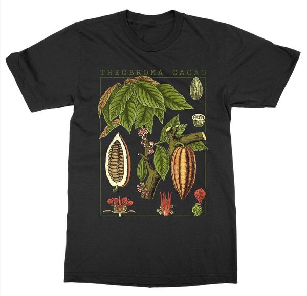 short sleeve for men clothing summer chocolate t-shirt botanical garden plant print botany fruit flower cacao sweet tee shirt
short sleeve for men clothing summer chocolate t-shirt botanical garden plant print botany fruit flower cacao sweet tee shirt