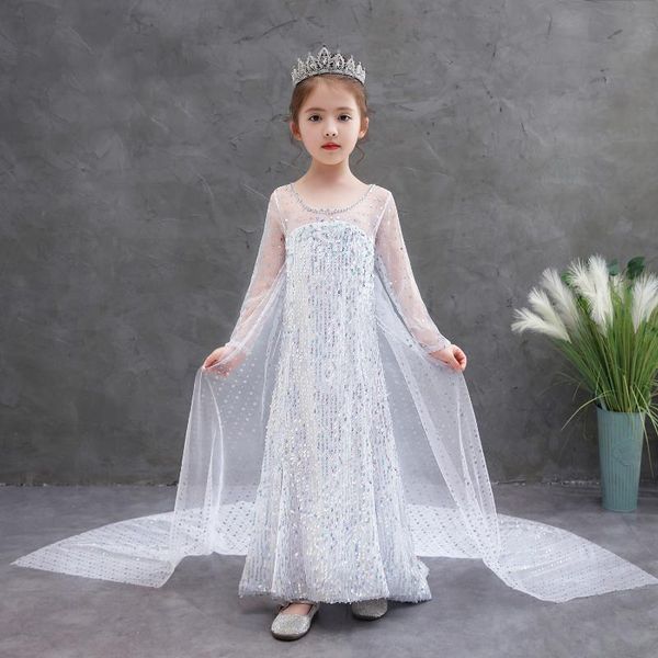 children's carnival princess costume girls sequin frozen 2 dress halloween christmas kid festival party outfit, Red;yellow
children's carnival princess costume girls sequin frozen 2 dress halloween christmas kid festival party outfit, Red;yellow