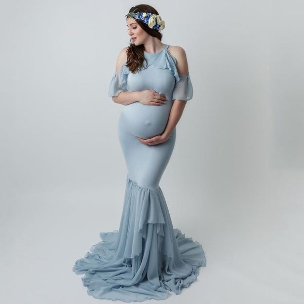 wedding maternity dresses for p shoot pgraphy props slim fit long prom dress short sleeve ruffles solid pregnancy dress, White
wedding maternity dresses for p shoot pgraphy props slim fit long prom dress short sleeve ruffles solid pregnancy dress, White