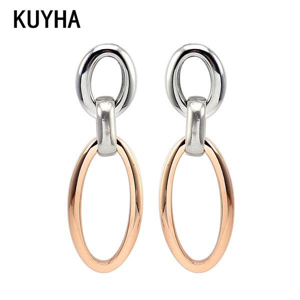 stud two oval earrings simple design style multi-color party classic geometric earring for women girls gift, Golden;silver
stud two oval earrings simple design style multi-color party classic geometric earring for women girls gift, Golden;silver