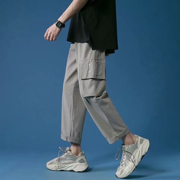 spring and summer thin section casual pants men plus size multi-pocket men's trousers pants overalls, Black
spring and summer thin section casual pants men plus size multi-pocket men's trousers pants overalls, Black