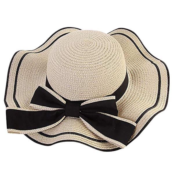 womens fashionable big bowknot straw hat floppy foldable roll up uv protection beach sun hat beach cap, Blue;gray
womens fashionable big bowknot straw hat floppy foldable roll up uv protection beach sun hat beach cap, Blue;gray