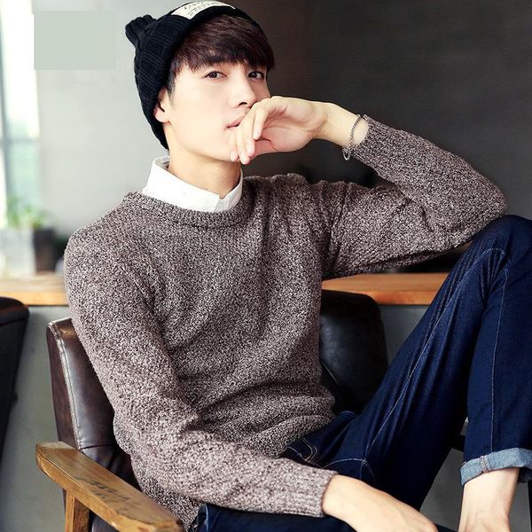 thintenda 2020 fashion pullover men o-neck sweater mens brand slim fit pullovers casual knitwear korean sweater men, White;black
thintenda 2020 fashion pullover men o-neck sweater mens brand slim fit pullovers casual knitwear korean sweater men, White;black