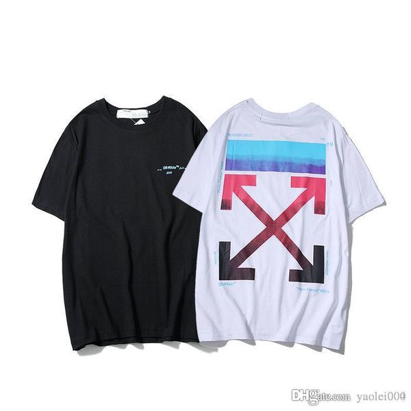 fashion t-shirt character rainbow limited gradient rendering arrow printing short sleeve casual fashion hip hop hip-hop, White;black 
fashion t-shirt character rainbow limited gradient rendering arrow printing short sleeve casual fashion hip hop hip-hop, White;black