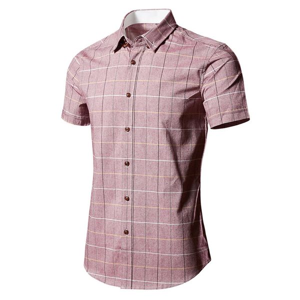 men's fashion shirt business leisure short-sleeved lattice printing plaid 2020 new arrival streetwear white male clothes, White;black
men's fashion shirt business leisure short-sleeved lattice printing plaid 2020 new arrival streetwear white male clothes, White;black