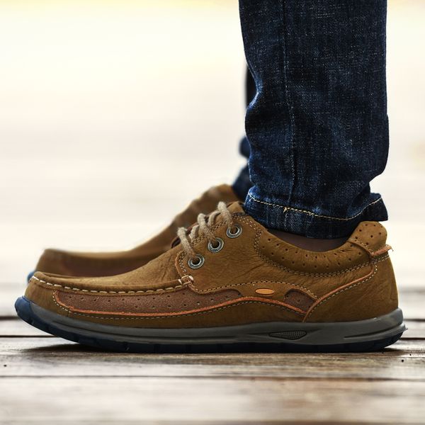 mens walking shoes genuine leather shoes male comfort wear-resistant non-slip scrub outdoor footwear for driving wedding party
mens walking shoes genuine leather shoes male comfort wear-resistant non-slip scrub outdoor footwear for driving wedding party