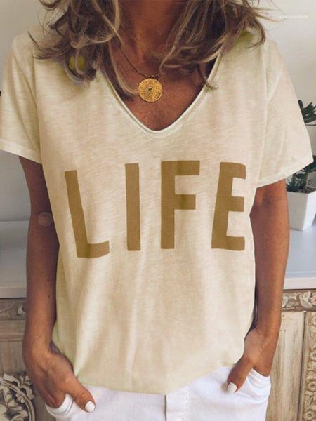 шея женская tops casual плюс размер женская одежда женская дизайнер футболки письмо печатается с коротким рукавом v, White
шея женская tops casual плюс размер женская одежда женская дизайнер футболки письмо печатается с коротким рукавом v, White