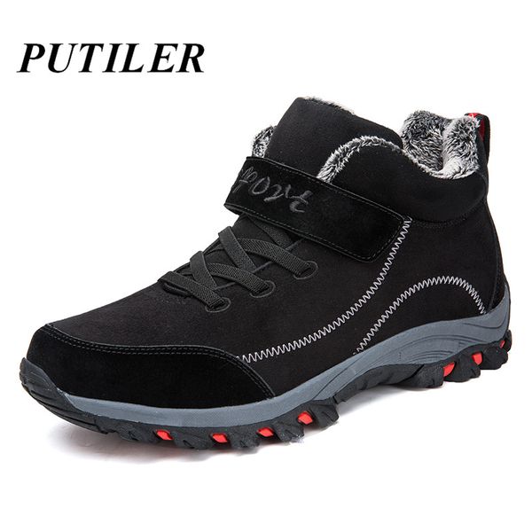 boots super warm snow ankle men leather winter fur couples casual shoes sneakers hiking female lovers bot, Black
boots super warm snow ankle men leather winter fur couples casual shoes sneakers hiking female lovers bot, Black