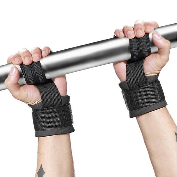 1 pair gym wristband fitness weight lifting grip straps dumbbell hand grips training wrist brace support bands for barbell, Black;red
1 pair gym wristband fitness weight lifting grip straps dumbbell hand grips training wrist brace support bands for barbell, Black;red
