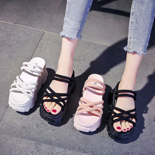house slippers platform women luxury shoes heeled mules slides increased internal pantofle on a wedge designer heels summer, Black
house slippers platform women luxury shoes heeled mules slides increased internal pantofle on a wedge designer heels summer, Black