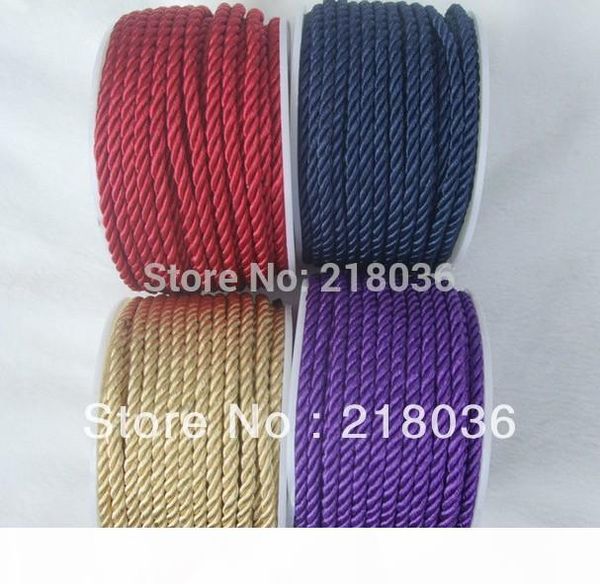 100 yards fashion vintage twisted rayon 3mm cord fit diy bracelets necklaces jewelry findings handcraft accessories n746, Blue;slivery
100 yards fashion vintage twisted rayon 3mm cord fit diy bracelets necklaces jewelry findings handcraft accessories n746, Blue;slivery