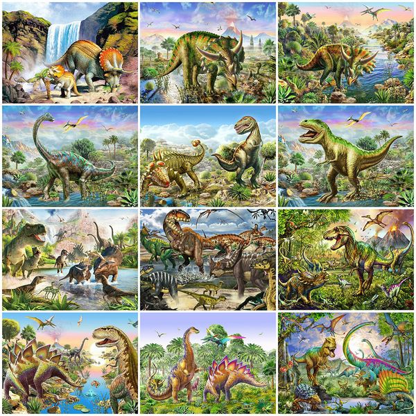 evershine 5d diy diamond painting dinosaur full square round diamond embroidery animal mosaic rhinestones handicrafts gift
evershine 5d diy diamond painting dinosaur full square round diamond embroidery animal mosaic rhinestones handicrafts gift