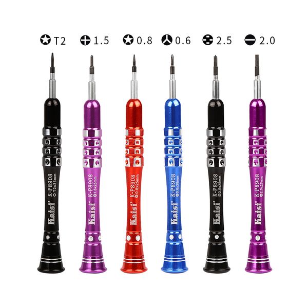 kaisi t2/ 1.5 / 0.8 torx/ 0.6 y-type/ 2.0 slotted precision screwdriver for 7 8 plus phone electronic repair tool
kaisi t2/ 1.5 / 0.8 torx/ 0.6 y-type/ 2.0 slotted precision screwdriver for 7 8 plus phone electronic repair tool
