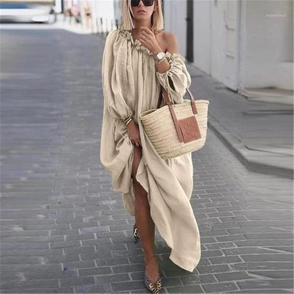 casual designer females clothing apparel womens dresses graceful fashion slash neck solid color womens long dresses, Black;gray
casual designer females clothing apparel womens dresses graceful fashion slash neck solid color womens long dresses, Black;gray
