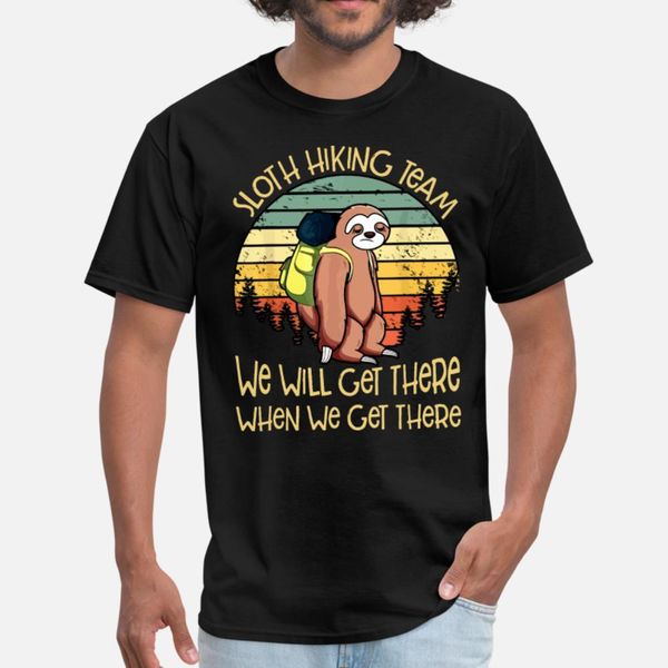sloth hiking tea we will get there when we get the t shirt men print tee shirt o neck trend gift basic summer style cool shirt
sloth hiking tea we will get there when we get the t shirt men print tee shirt o neck trend gift basic summer style cool shirt