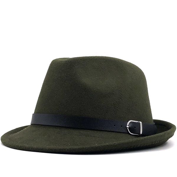 simple wool green fedora hats for men women jazz cap casual sun hat autumn travel billycock hat, Blue;gray
simple wool green fedora hats for men women jazz cap casual sun hat autumn travel billycock hat, Blue;gray