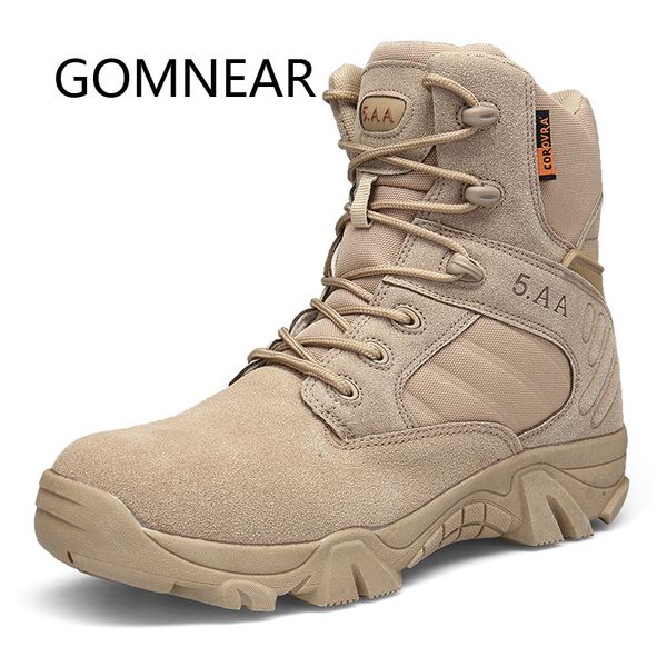 gomnear men hiking shoes outdoor tourism trekking shoe genuine leather tactical boots men comfortable non-slip sneakers
gomnear men hiking shoes outdoor tourism trekking shoe genuine leather tactical boots men comfortable non-slip sneakers