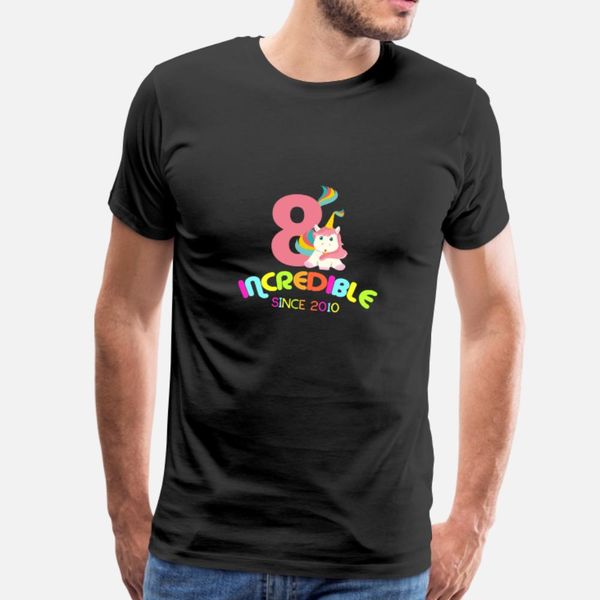 incredible since 2010 unicorn birthday gift t shirt men designing 100% cotton o neck trend anti-wrinkle basic summer style letter shirt
incredible since 2010 unicorn birthday gift t shirt men designing 100% cotton o neck trend anti-wrinkle basic summer style letter shirt