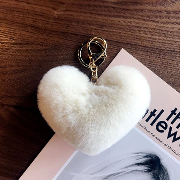 fashion keychain fake rabbit fur heart pompom key chain women girl bag cars simple fluffy keyring jewelry, Silver
fashion keychain fake rabbit fur heart pompom key chain women girl bag cars simple fluffy keyring jewelry, Silver