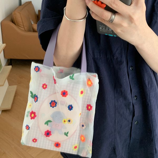 fashion summer women mesh organza handbag flower embroidery translucent ladies shoulder shopping tote handbag bag for girs bags
fashion summer women mesh organza handbag flower embroidery translucent ladies shoulder shopping tote handbag bag for girs bags