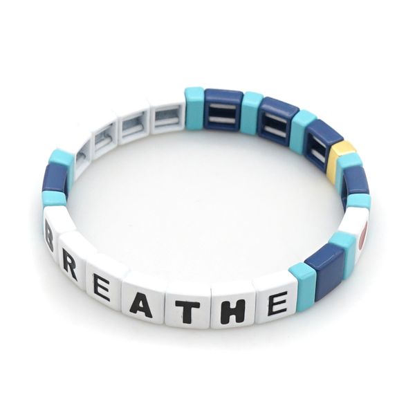 diy string simple breathe bracelet handmade alphabet breathe acrylic bead bangle bracelet gifts i can't breathe, Black
diy string simple breathe bracelet handmade alphabet breathe acrylic bead bangle bracelet gifts i can't breathe, Black