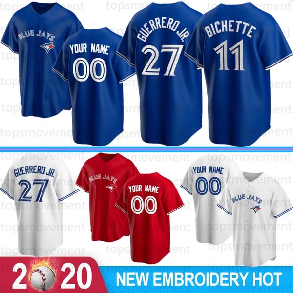 27 vladimir guerrero jr.custom men baseball jersey 2020 bichette george bell joe carter roberto alomar justin smoak martin donaldson grichuk, Blue;black
27 vladimir guerrero jr.custom men baseball jersey 2020 bichette george bell joe carter roberto alomar justin smoak martin donaldson grichuk, Blue;black