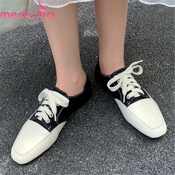 memunia 2020 new arrival women flats genuine leather comfortable ladies shoes spring autumn mixed colors casual shoes, Black
memunia 2020 new arrival women flats genuine leather comfortable ladies shoes spring autumn mixed colors casual shoes, Black