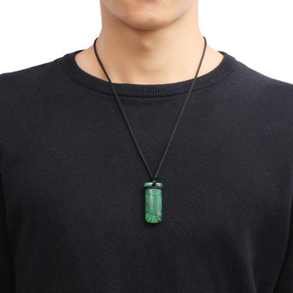 simple green stone necklace pendant women men long sweater chain neck jewelry accessories, Silver
simple green stone necklace pendant women men long sweater chain neck jewelry accessories, Silver