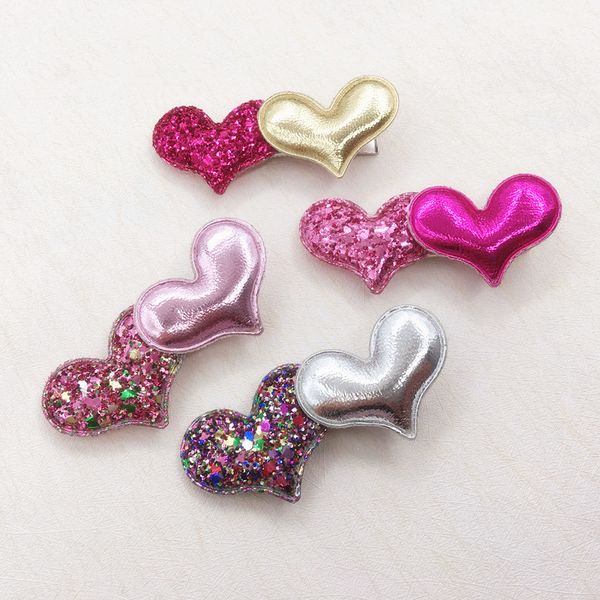 boutique ins 20pcs fashion cute glitter heart hairpins glossy pu leather heart hair clips princess headwear hair accessories, Slivery;white
boutique ins 20pcs fashion cute glitter heart hairpins glossy pu leather heart hair clips princess headwear hair accessories, Slivery;white