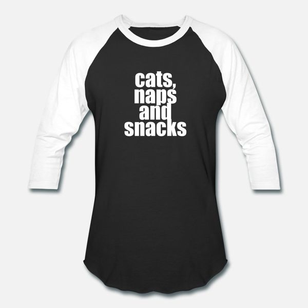 cats naps and snacks t shirt men fit cotton euro size s-3xl formal fit breathable spring letters
cats naps and snacks t shirt men fit cotton euro size s-3xl formal fit breathable spring letters