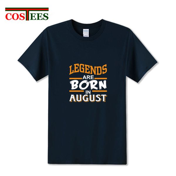 2018 vestidos de verano legends are born in august t shirt hombre camiseta valentine's day bf gift awesome group team summer tee
2018 vestidos de verano legends are born in august t shirt hombre camiseta valentine's day bf gift awesome group team summer tee