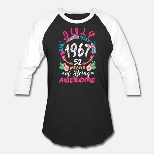 july 1967 52 years of being awesome t shirt men personalized short sleeve round neck letter interesting humor spring outfit shirt
july 1967 52 years of being awesome t shirt men personalized short sleeve round neck letter interesting humor spring outfit shirt