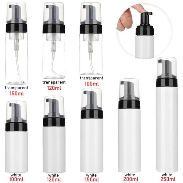 liquid soap dispenser 1pc 100/120/150/200/250ml clear foaming bottle whipped mousse points bottling shampoo lotion shower gel foam pump
liquid soap dispenser 1pc 100/120/150/200/250ml clear foaming bottle whipped mousse points bottling shampoo lotion shower gel foam pump