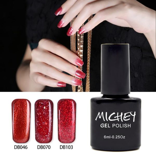nail gel professional bling nails red glitter polish uv base and coat led 1pcs (db081~db108), Red;pink
nail gel professional bling nails red glitter polish uv base and coat led 1pcs (db081~db108), Red;pink