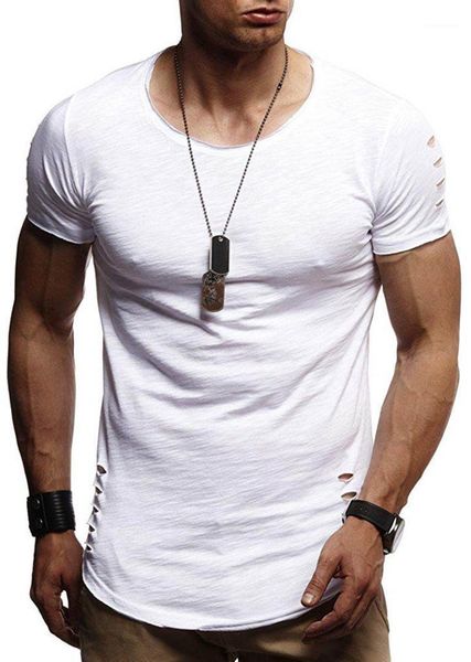 broken hole shirts mens designer t shirts homme fit shirt mens short clothing mens solid color, White;black
broken hole shirts mens designer t shirts homme fit shirt mens short clothing mens solid color, White;black