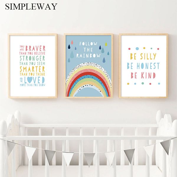 rainbow nursery wall art child poster canvas wall art print simple quotes painting decorative picture baby kids bedroom decor
rainbow nursery wall art child poster canvas wall art print simple quotes painting decorative picture baby kids bedroom decor