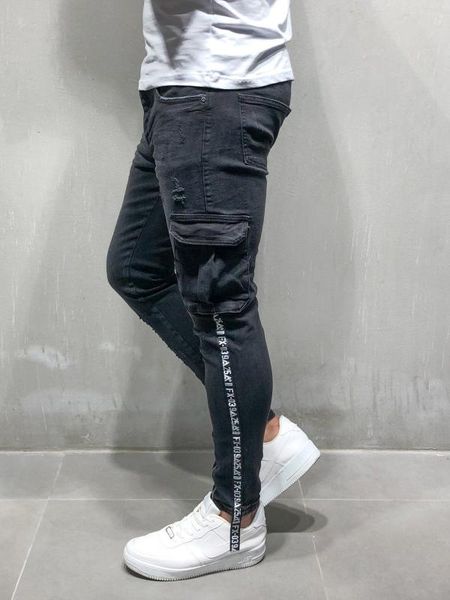 denim jeans men stylish ripped jeans pants biker skinny slim straight frayed denim trousers new fashion skinny pants, Blue
denim jeans men stylish ripped jeans pants biker skinny slim straight frayed denim trousers new fashion skinny pants, Blue