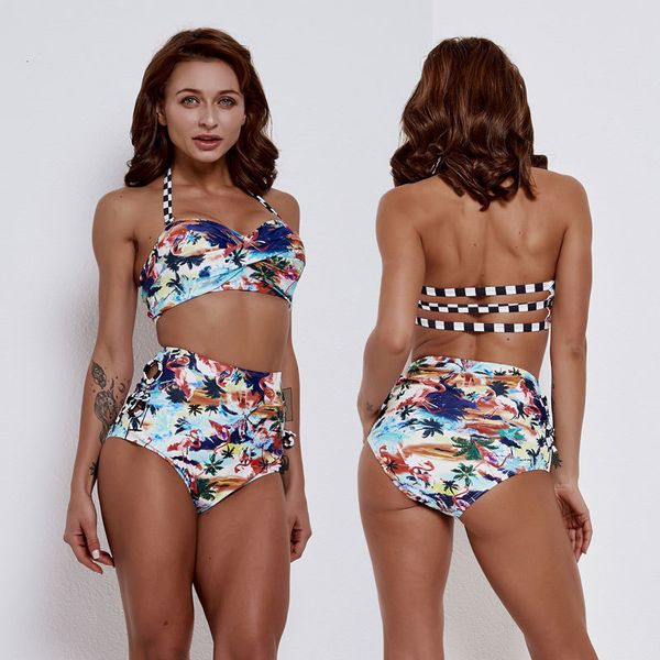 women two piece swimsuits tummy control high waisted halter twist push up bathing suits swimwear printed bikini set
women two piece swimsuits tummy control high waisted halter twist push up bathing suits swimwear printed bikini set