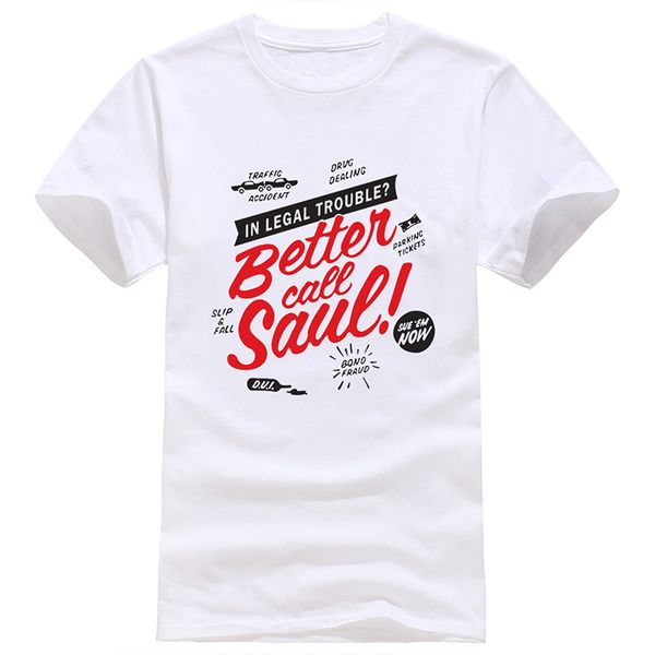 better call saul 2019 letter printed summer t-shirt breaking bad fashion funny t shirts brand clothing t shirt men kpop tee
better call saul 2019 letter printed summer t-shirt breaking bad fashion funny t shirts brand clothing t shirt men kpop tee