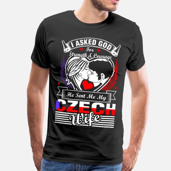 i asked god for czech wife t shirt men customize 100% cotton round neck clothes graphic casual spring autumn novelty shirt
i asked god for czech wife t shirt men customize 100% cotton round neck clothes graphic casual spring autumn novelty shirt