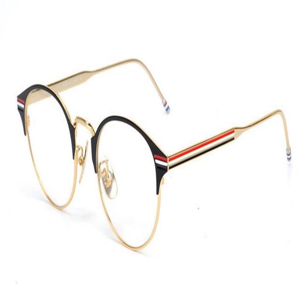 round frame fashion full rim alloy brand design gold silver optical eyeglasses clear lens spectacle eyewear eyeglasses, Black
round frame fashion full rim alloy brand design gold silver optical eyeglasses clear lens spectacle eyewear eyeglasses, Black