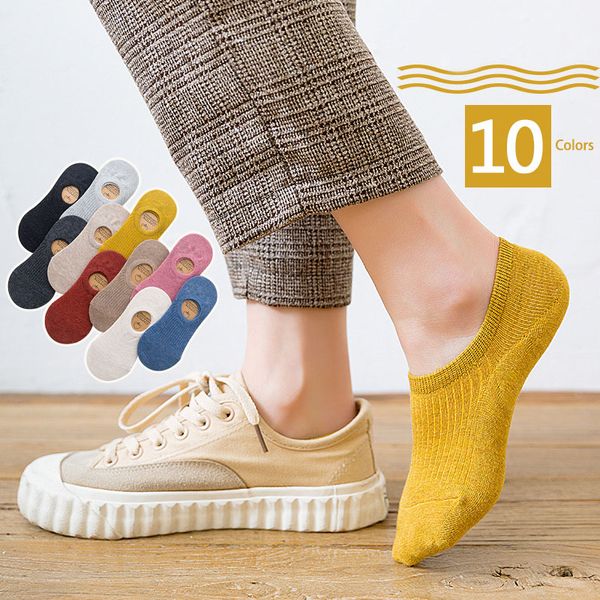 socks & hosiery summer nonslip invisible women no show solid candy color combed cotton japanese female casual boat, Black;white
socks & hosiery summer nonslip invisible women no show solid candy color combed cotton japanese female casual boat, Black;white