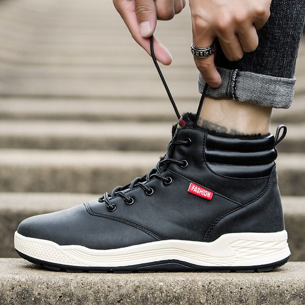 зимние сапоги с мехом мужская обувь pu открытый кроссовки lace up мода мужчины лодыжки снег сапоги плюшевые повседневная обувь плюс размер 4, Black
зимние сапоги с мехом мужская обувь pu открытый кроссовки lace up мода мужчины лодыжки снег сапоги плюшевые повседневная обувь плюс размер 4, Black