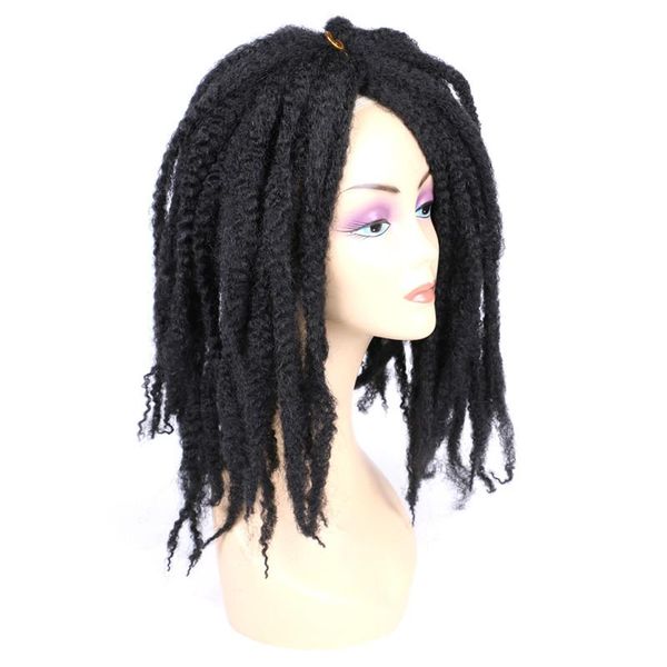 new shanghair 18" synthetic afro kinky curly hair extensions for african american european women fluffy hair bundles 100g/pcs, Black
new shanghair 18" synthetic afro kinky curly hair extensions for african american european women fluffy hair bundles 100g/pcs, Black