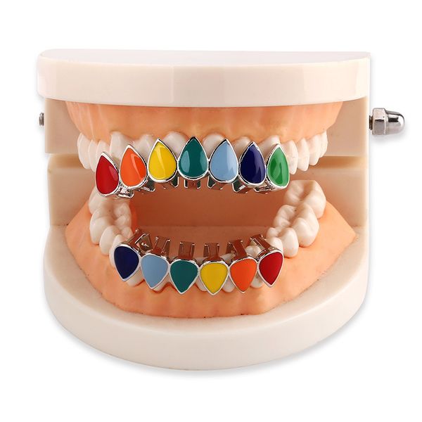 хип-хоп зубов брекеты мода золочение вампир зубы grillz punk street multicolor стоматологическая грили 2 шт набор оптовая мужчины женщины юв, Black
хип-хоп зубов брекеты мода золочение вампир зубы grillz punk street multicolor стоматологическая грили 2 шт набор оптовая мужчины женщины юв, Black