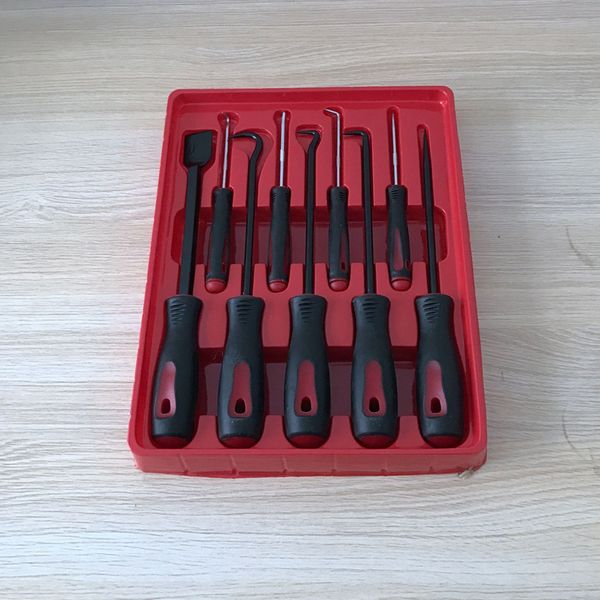 9 pcs pick tool set industrial hand oil seal scraper puller car mini hook repair
9 pcs pick tool set industrial hand oil seal scraper puller car mini hook repair